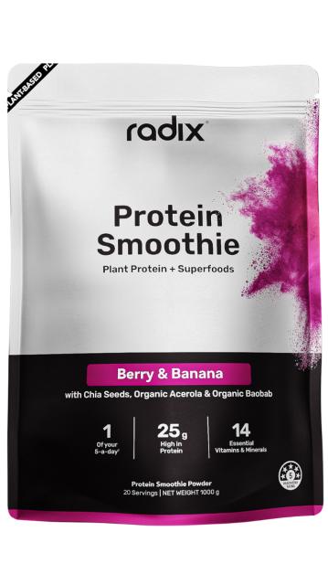 Plant Protein Smoothies 1kg (Berry & Banana) 